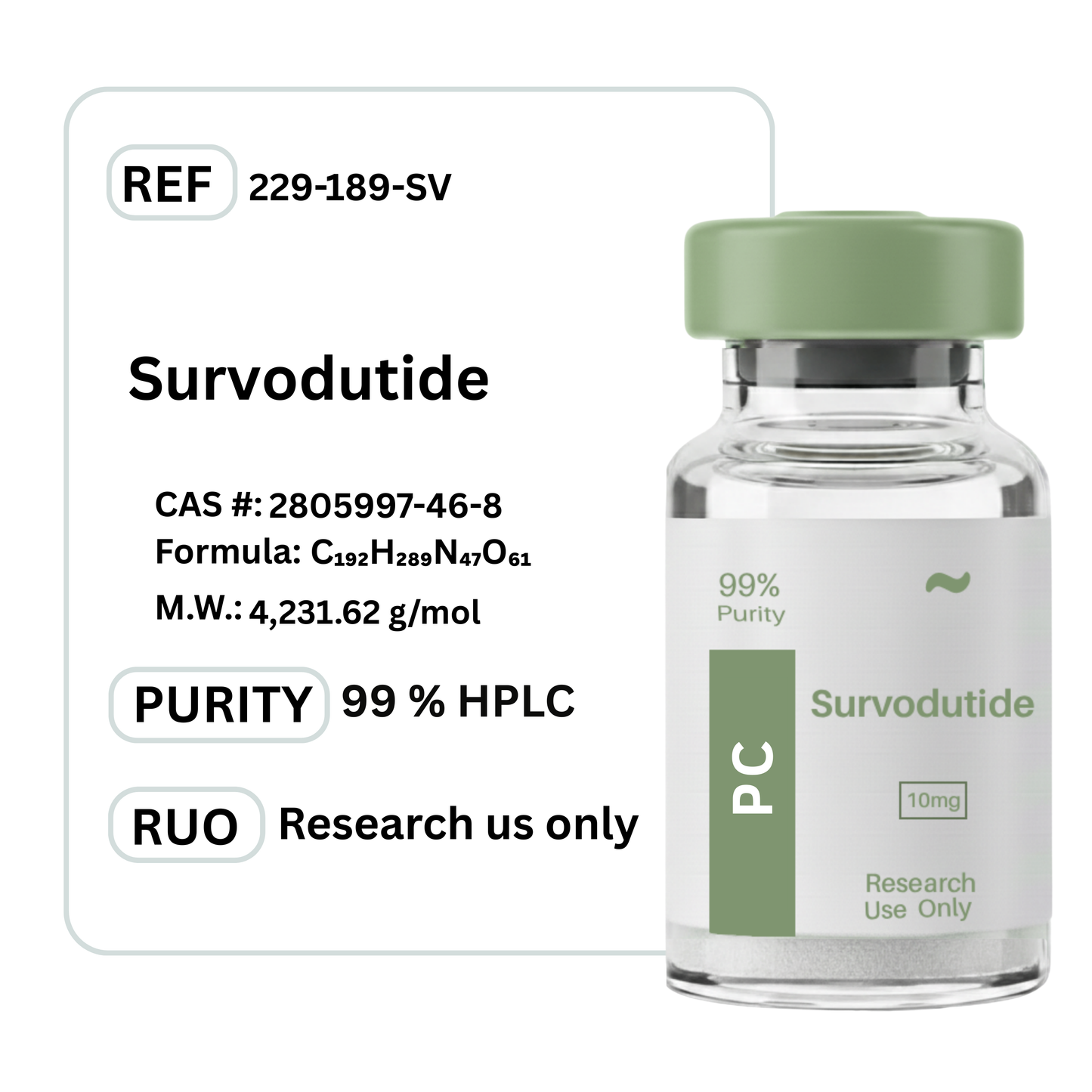 Survodutide - Premium Research Peptide